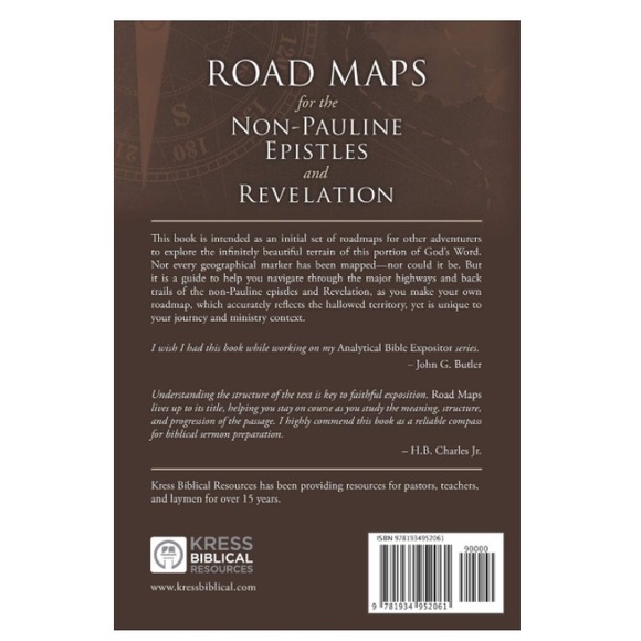 Road Maps For The Non-Pauline Epistles and Revelation Book - Picture 2 of 3